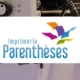 logo imprimerie parenthèse